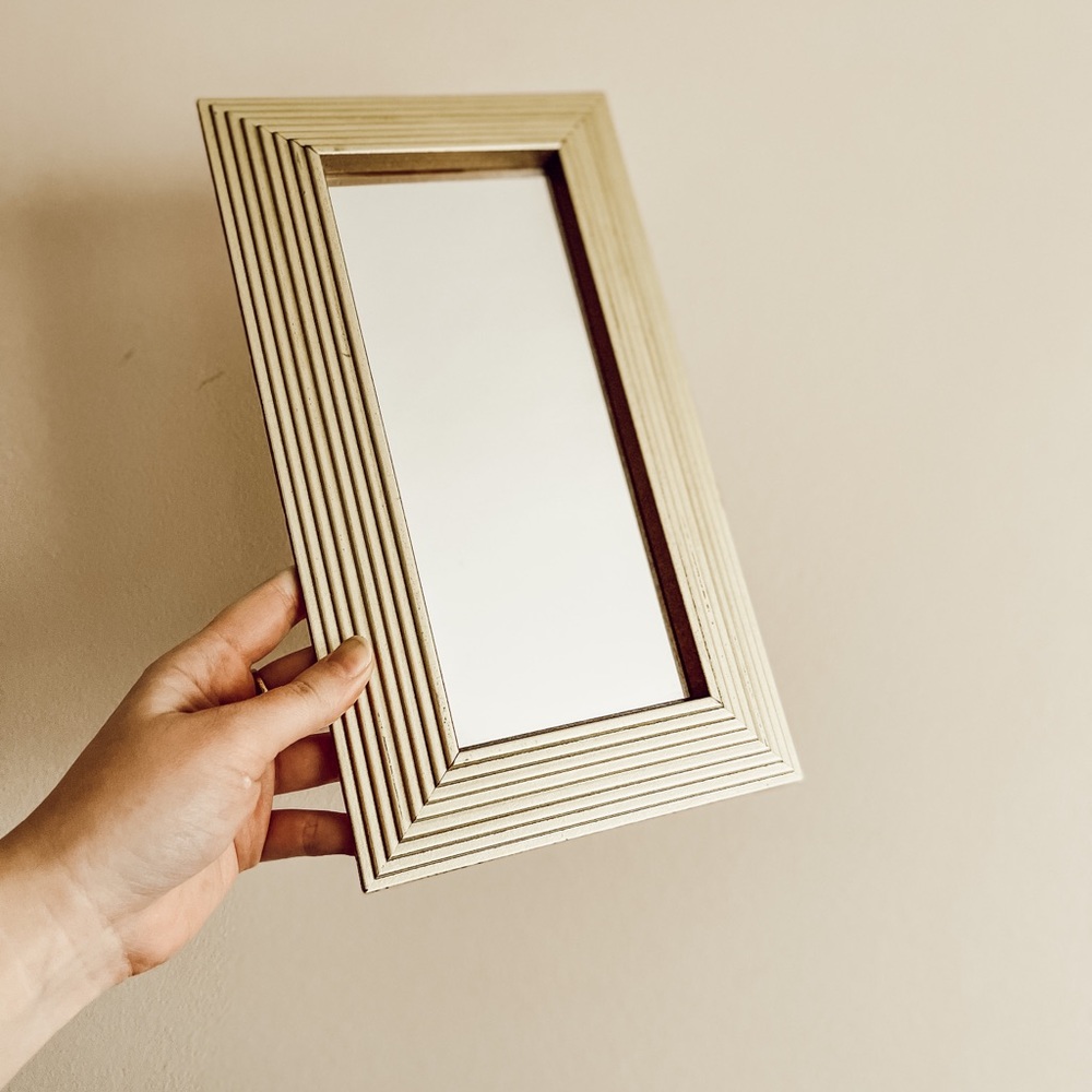 Small Gold mirror